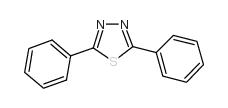 2,5-Diphenyl-1,3,4-thiadiazole Structure