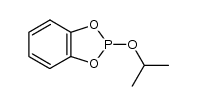 2-isopropoxy-benzo[1,3,2]dioxaphosphole结构式