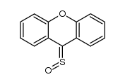 xanthenethione S-oxide Structure