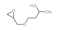 Oxirane,2-[(3-methylbutoxy)methyl]-结构式