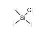 chloro-diiodo-methyl-silane Structure