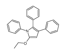 5-ethoxy-1,2,3-triphenylpyrrole结构式