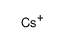 caesium(1+) Structure