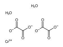 bis(oxalato)chromate(III) Structure