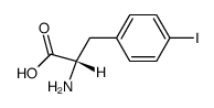 4-iodophenylalanine Structure