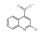 2-Bromo-4-nitroquinoline Structure