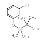 3-[tert-butyl(dimethyl)silyl]oxybenzenethiol Structure