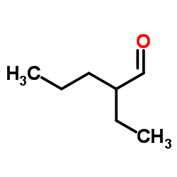2-Ethylpentanal结构式