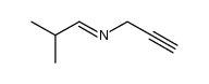 N-(2-methylpropylidene)prop-2-yn-1-amine Structure
