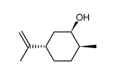 (1S,2R,4S)-p-Menth-8(10)-en-2-ol structure