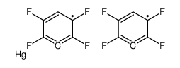 bis(2,3,5,6-tetrafluorophenyl)mercury Structure