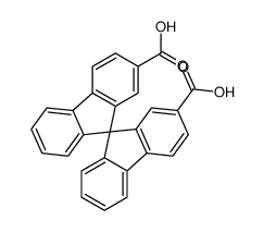 9,9'-spirobi[fluorene]-2,2'-dicarboxylic acid结构式