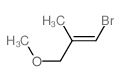 Ether,3-bromo-2-methylallyl methyl, (E)- (8CI) Structure