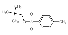 Neopentyl p-toluenesulfonate结构式