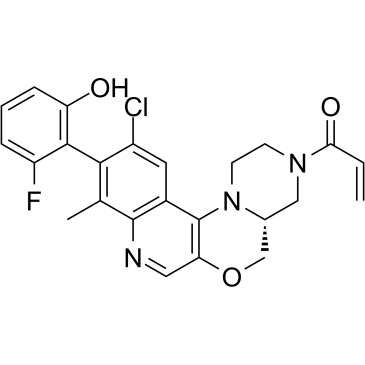 KRAS G12C inhibitor 16结构式