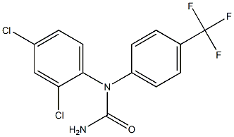 1-(2,4-二氯苯基)-3-[4-(三氟甲基)苯基]尿素图片