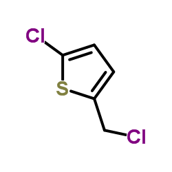2-氯-5-氯甲基噻吩结构式