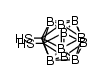 1-HS-2-SH-1,2-closo-C2B10H10结构式