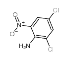 2,4-二氯-6-硝基苯胺结构式