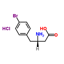 (S)-3-氨基-4-(4-溴苯基)- 丁酸盐酸盐图片