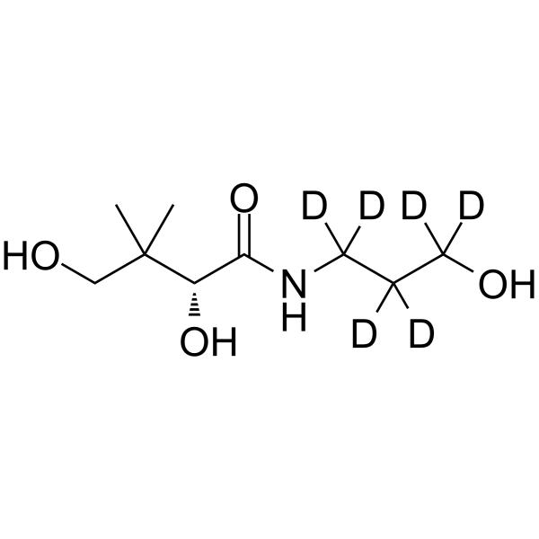 Dexpanthenol-d6结构式