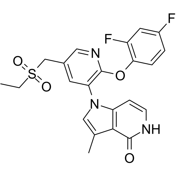 BRD4 Inhibitor-23 Structure