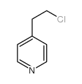 4-(2-氯乙基)-吡啶结构式