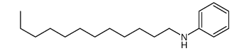 N-十二烷基苯胺结构式