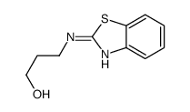 1-Propanol,3-(2-benzothiazolylamino)-(9CI) Structure