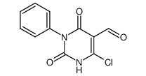 3-phenyl-5-formyl-6-chlorouracil Structure