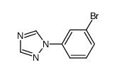 1-(3-bromophenyl)-1H-1,2,4-triazole Structure