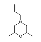 Morpholine,2,6-dimethyl-4-(2-propenyl)- (9CI) structure