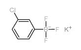 Potassium (3-chlorophenyl)trifluoroborate Structure