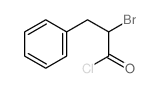 2-bromo-3-phenyl-propanoyl chloride Structure