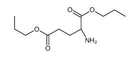 dipropyl (2S)-2-aminopentanedioate Structure