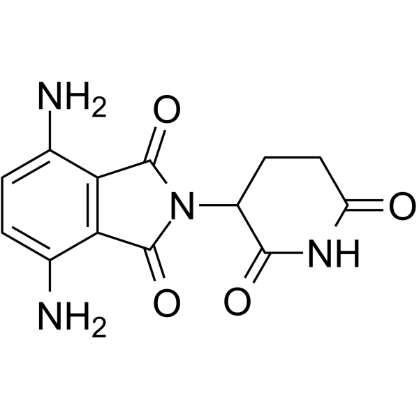 Pomalidomide-7-NH2 structure