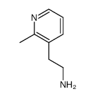 3-Pyridineethanamine,2-methyl-(9CI) Structure