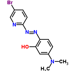 2-(5-溴-2-吡啶偶氮)-5-二甲氨基苯酚图片