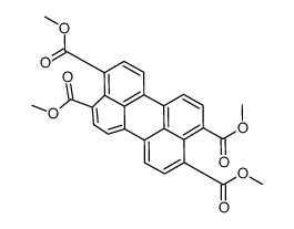 tetramethyl perylene-3,4,9,10-tetracarboxylate结构式