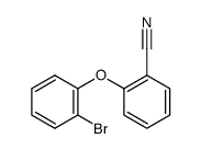 2-(2-bromophenoxy)benzonitrile Structure