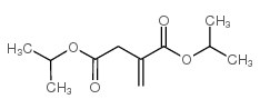 Butanedioic acid,2-methylene-, 1,4-bis(1-methylethyl) ester Structure