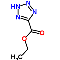 5-甲酸乙酯四氮唑结构式