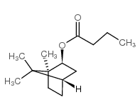 丁酸异龙脑酯结构式