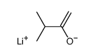 isopropyl methyl ketone lithium enolate Structure