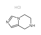 5,6,7,8-四氢咪唑并[1,5-a]吡嗪盐酸盐结构式