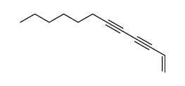 dodec-1-en-3,5-diyne结构式