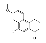 7,9-dimethoxy-3,4-dihydro-2H-phenanthren-1-one Structure