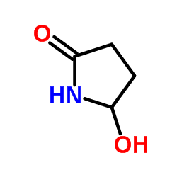5-羟基-2-吡咯烷酮结构式