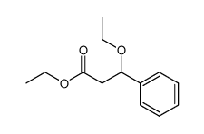 ethyl 3-ethoxy-3-phenylpropionate Structure