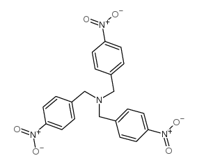 BENZENEMETHANAMINE, 4-NITRO-N,N-BIS[(4-NITROPHENYL)METHYL]-结构式